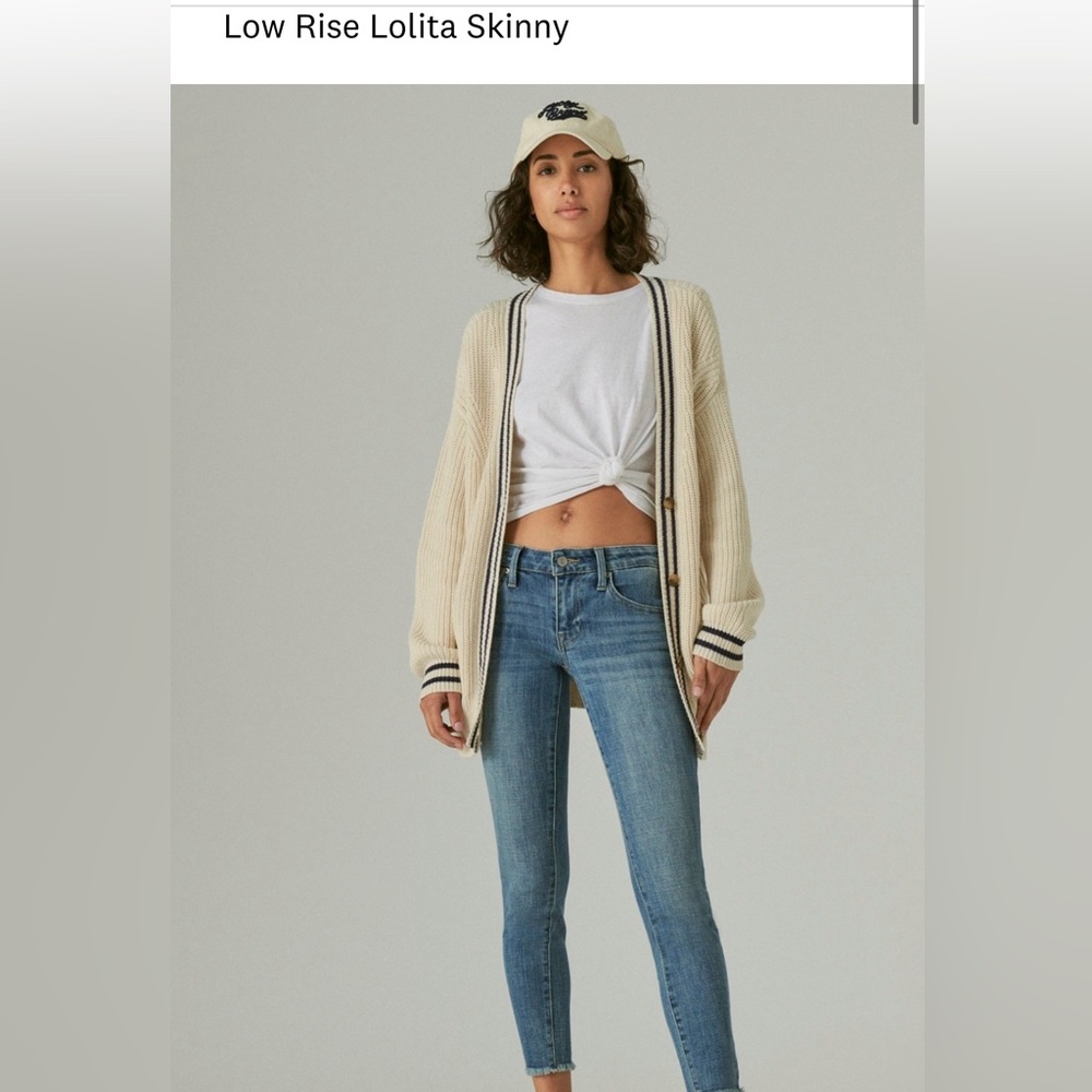 Lucky Skinny Brand Jeans, Regular 12/31
Low Rise Skinny Lolita